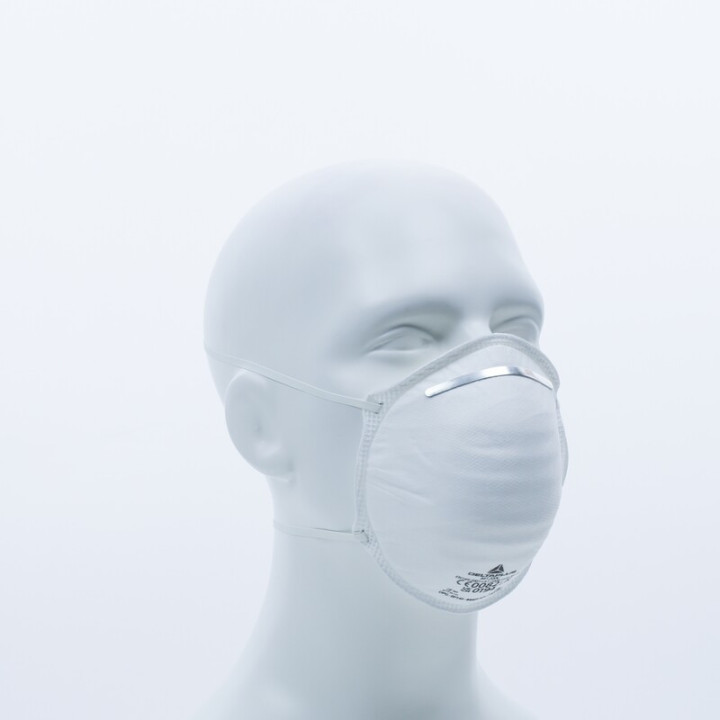 Masques jetables FFP2 à barette nasale