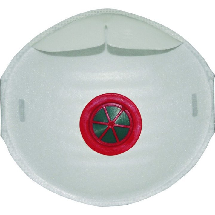 Demi-masques jetables moulés FFP3 à valve