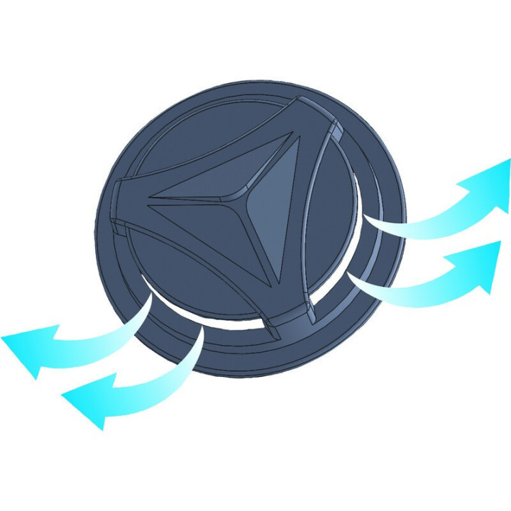 Boite 10 demi-masques jetables FFP3 avec valve