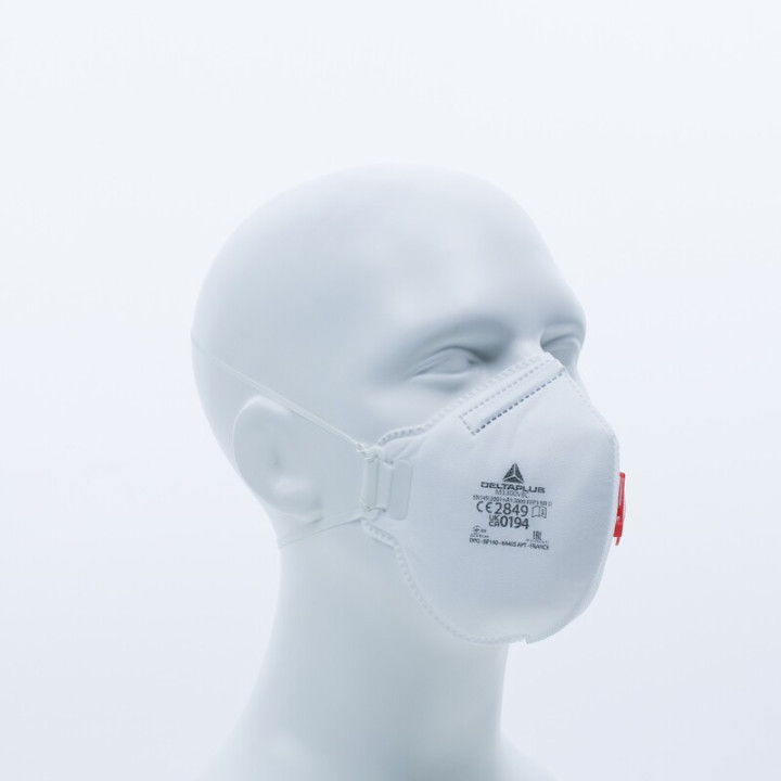 Boite 10 demi-masques jetables FFP3 avec valve