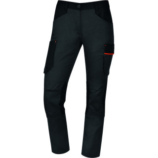 Pantalon de travail coupe ajustée genoux préformés