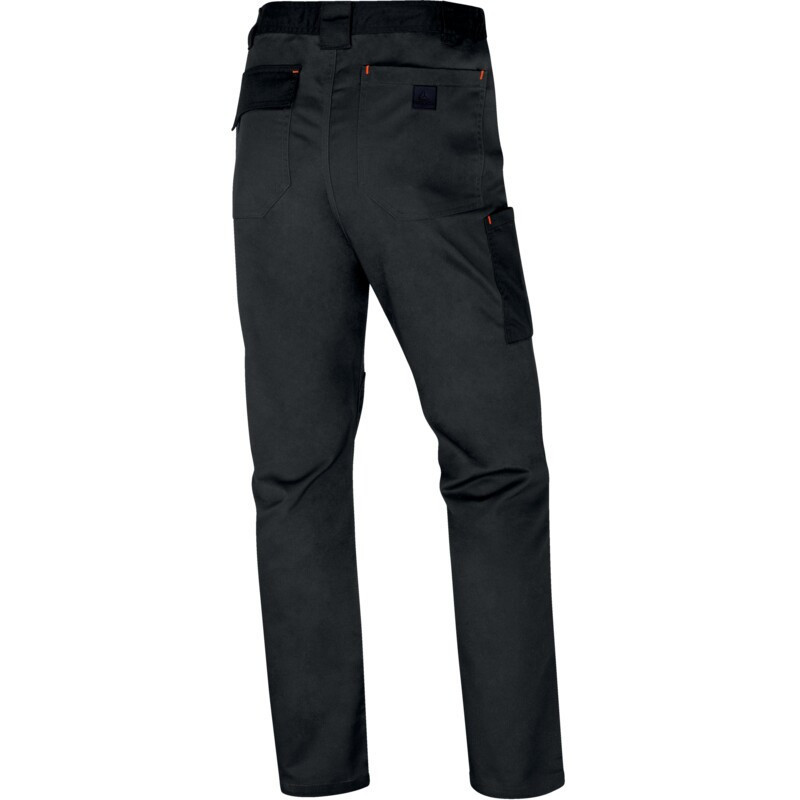 Pantalon de travail coupe ajustée genoux préformés