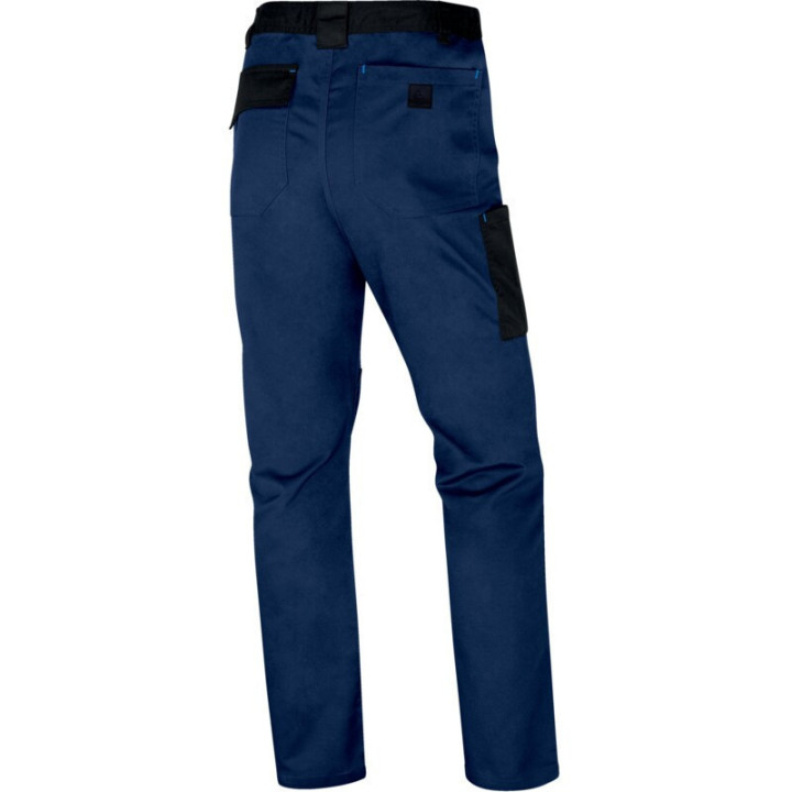 Pantalon de travail coupe regular genoux préformés