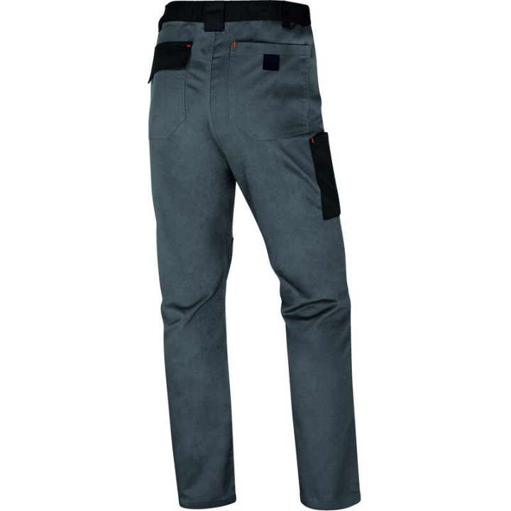 Pantalon de travail coupe regular genoux préformés