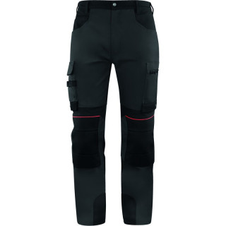 Pantalon de travail stretch coupe regular a haute résistance