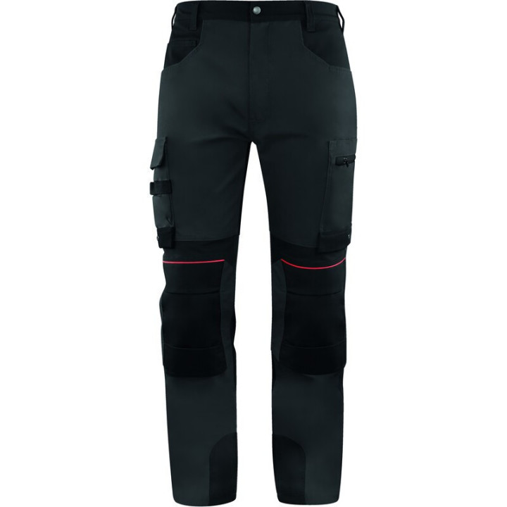 Pantalon de travail stretch coupe regular a haute résistance