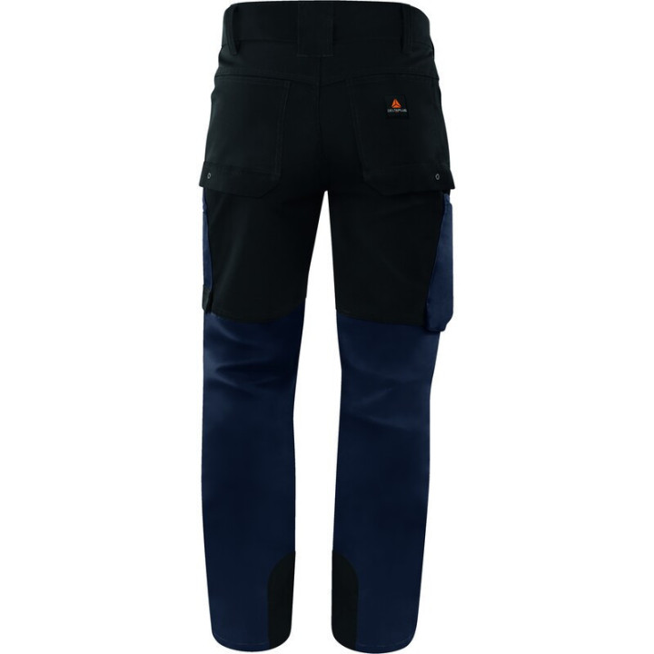 Pantalon de travail stretch coupe regular a haute résistance