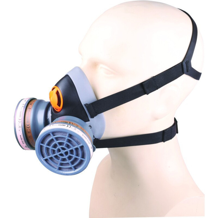 Kit demi-masque M6400-jupiter + 2 galettes A2 P3