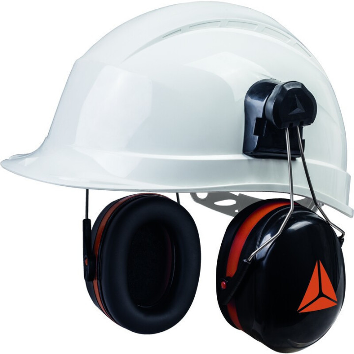 Coquilles antibruit pour casque de chantier SNR 30 décibels