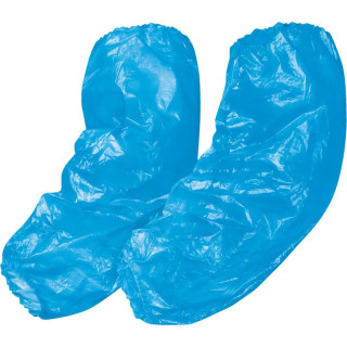 Manchette polyethylene bleu