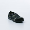 Chaussure de sécurité sans lacets camouflage légère et souple