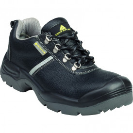 Chaussures de sécurité basses cuir embout extra large