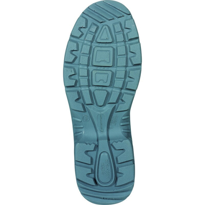 Chaussures de sécurité basses cuir embout extra large