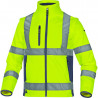 Veste manches amovibles Haute Visibilité Softshell 3 couches