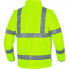 Veste manches amovibles Haute Visibilité Softshell 3 couches