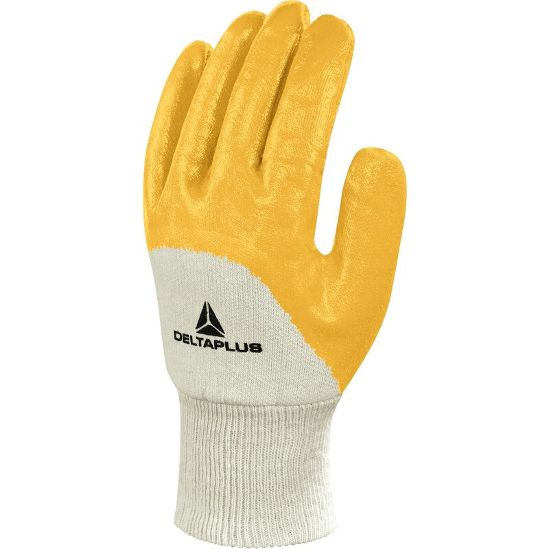 Gant nitrile léger dos aéré poignet tricot