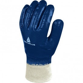Gant nitrile tout enduit poignet tricot