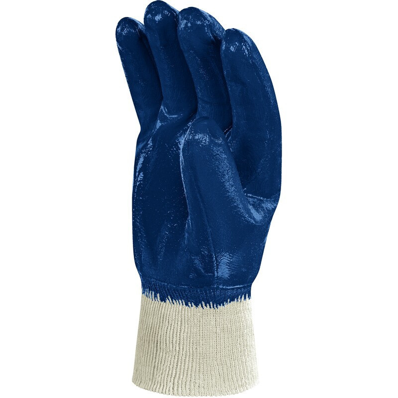 Gant nitrile tout enduit poignet tricot