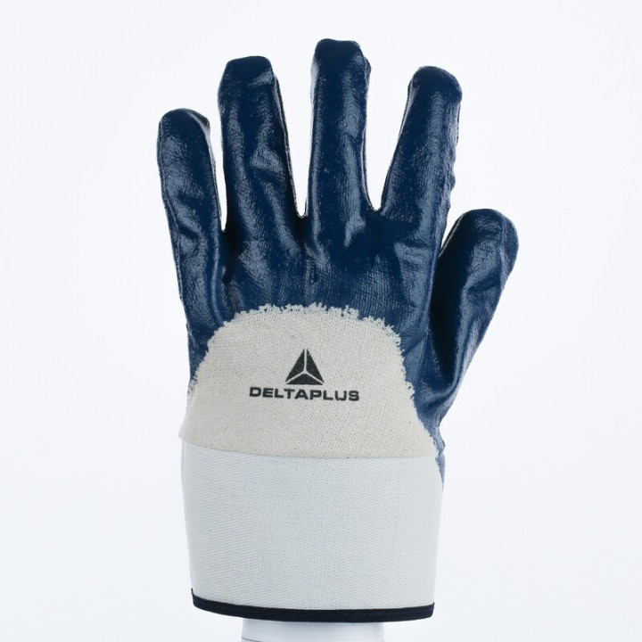 Gant nitrile dos aéré manchette toile 6 cm