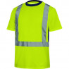 Tee-shirt coton polyester haute visibilité