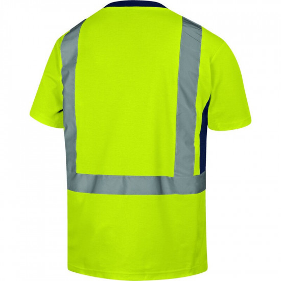 Tee-shirt coton polyester haute visibilité