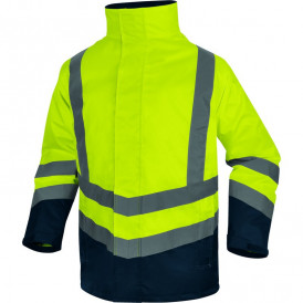 Parka Haute Visibilité 5 en 1, Toutes Saisons