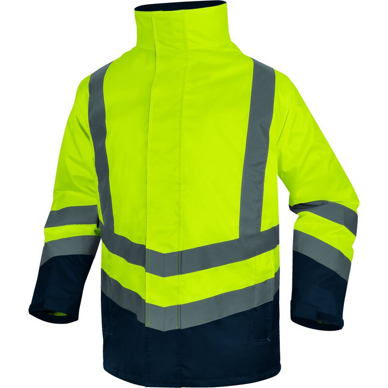 Parka Haute Visibilité 5 en 1, Toutes Saisons