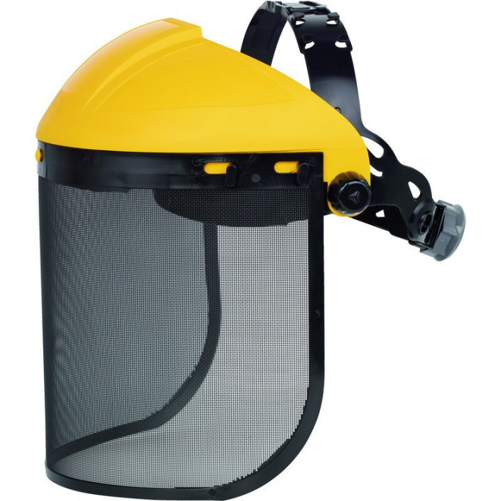 Porte visière avec visière grillagée