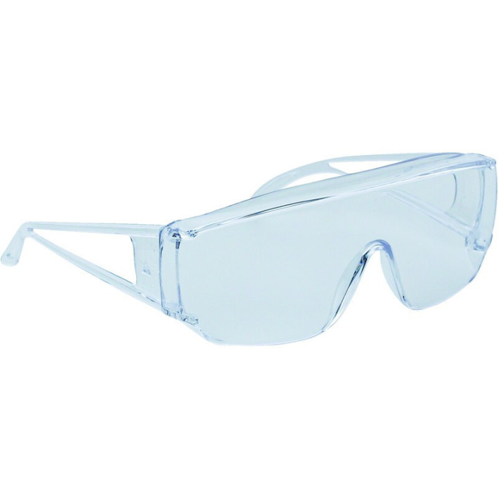 Lunettes visiteur monobloc polycarbonate incolore