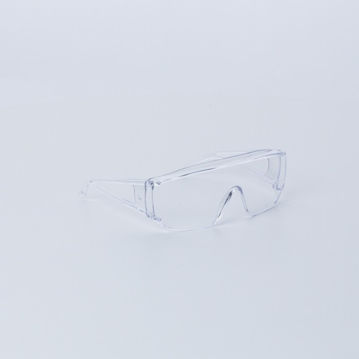 Lunettes visiteur monobloc polycarbonate incolore
