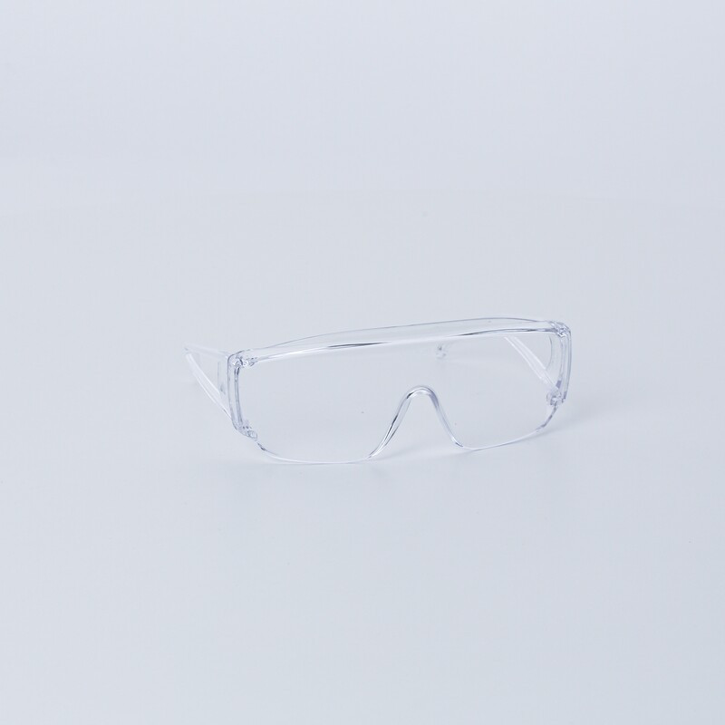 Lunettes visiteur monobloc polycarbonate incolore