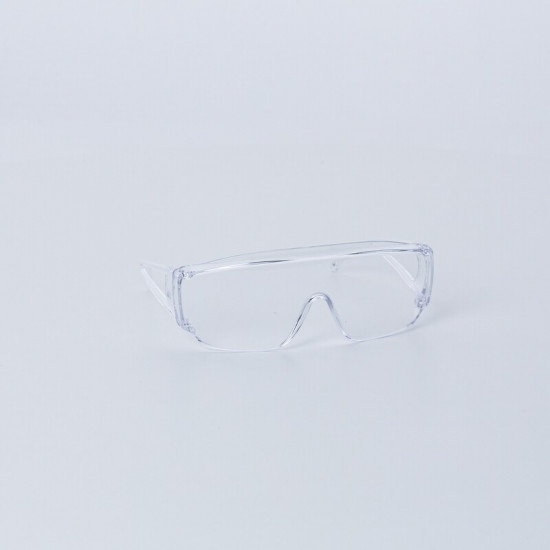 Lunettes visiteur monobloc polycarbonate incolore