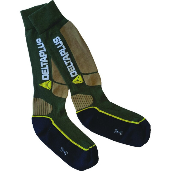 Chaussette hiver antistatique et antibactérienne