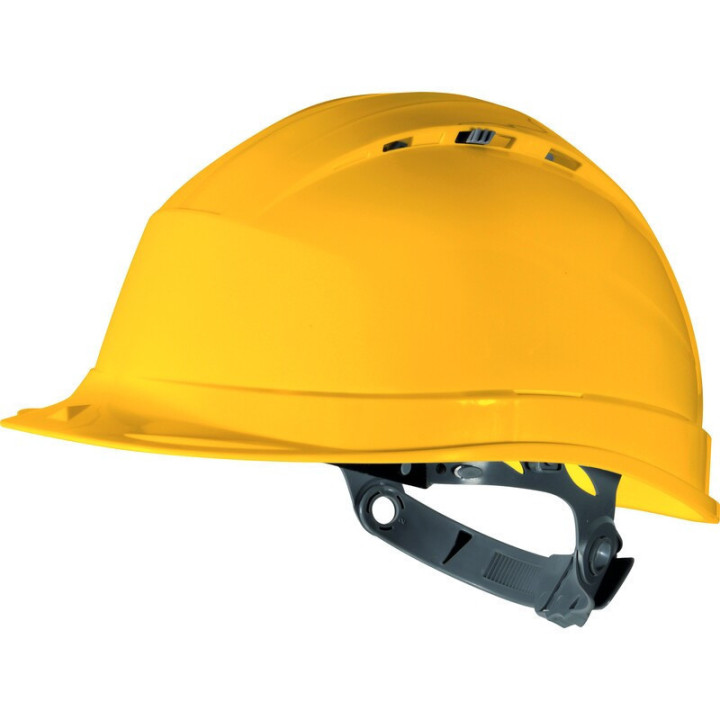 Casque de chantier serrage glissière