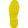Chaussures basses cuir croûte velours