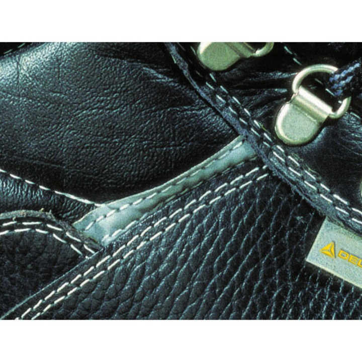 Chaussures de chantier hautes cuir croupon pigmenté