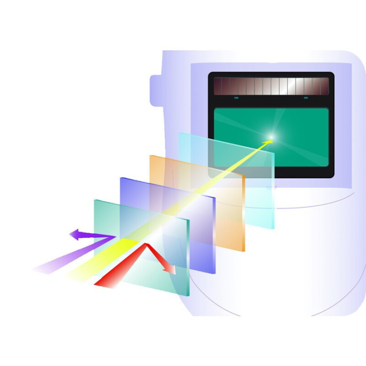 Casque pour soudure à l'arc électrique