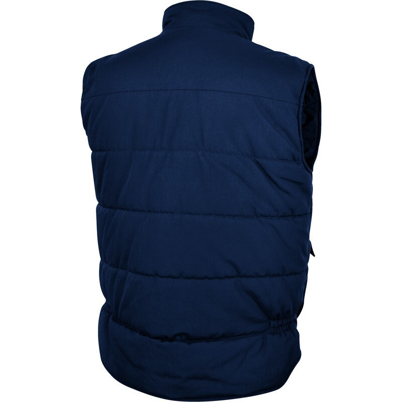 Gilet matelassé chaud multi-poches hiver avec protège reins