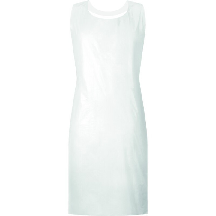 Tabliers jetable polyéthylène 25 microns dim 120x70cm