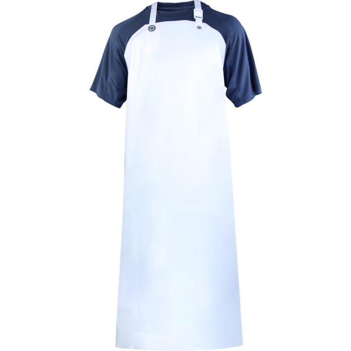 Tablier en polyurethane blanc