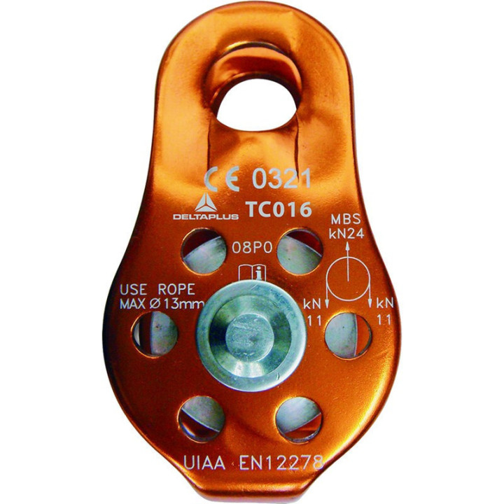 Mini poulie en aluminium