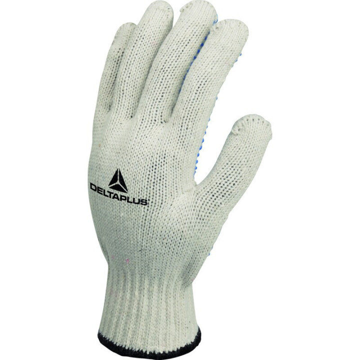 Gant tricot enduction de picots pvc