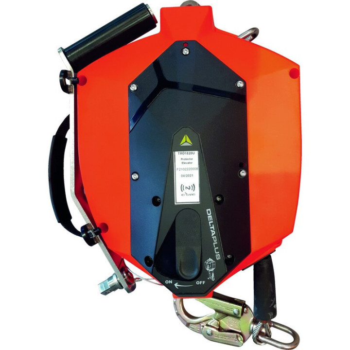 Antichute à rappel automatique à câble avec treuil 20 mètres