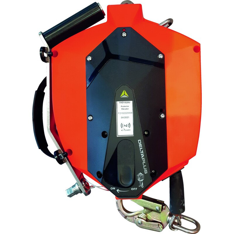 Antichute à rappel automatique à câble avec treuil 30 mètres