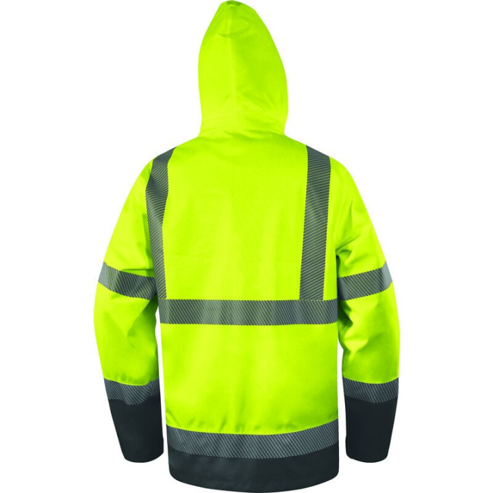 Parka imper-respirante à haute visibilité