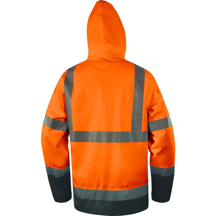 Parka imper-respirante à haute visibilité