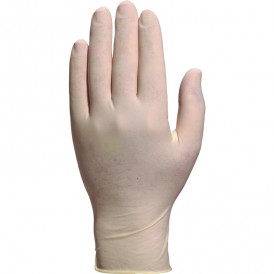 Gant chimique jetable en latex non poudré