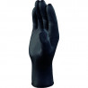 Gants jetables noirs nitrile non poudrés