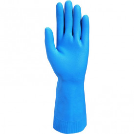 Gant latex granite floqué longueur 30 cm (2)