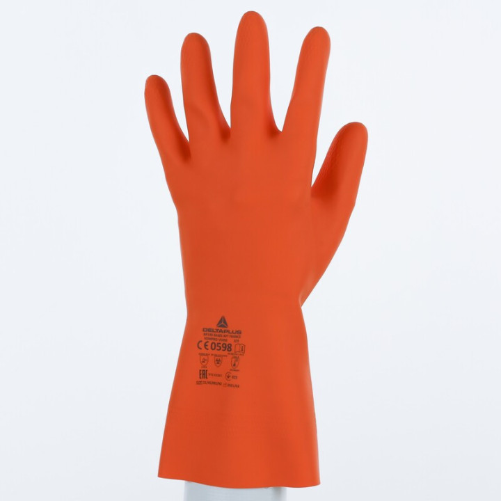 Gant latex floqué lourd longueur 30cm